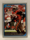 #182 Davin Joseph Rookie Tampa Bay Buccaneers 2006 Bowman Football Card NFL