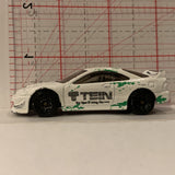 White Tein Custom '01 Acura Integra GSR ©2015 Hot Wheels Diecast Car FL