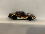 Red Flames Sports Racer R6455 Hot Wheels Loose Diecast Car