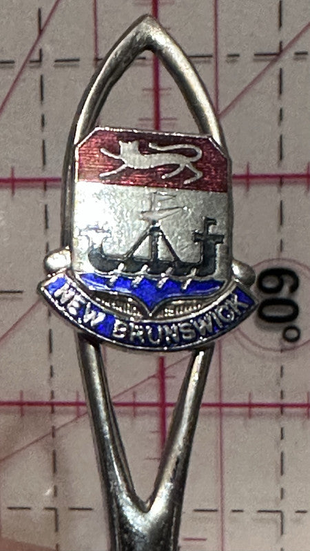 St Andrews New Brunswick Crest Emblem BMCo New Brunswick Souvenir Spoon