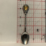 Hinton Alberta Wild Rose Flower Collectable Souvenir Spoon AU