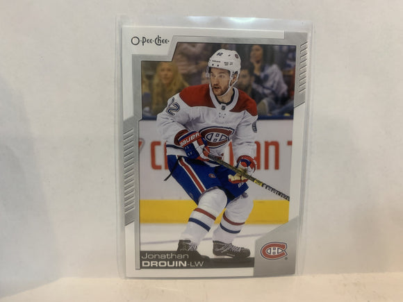 #292 Jonathan Drouin Montreal Canadiens 2020-21 O-PEE-CHEE Hockey Card MT