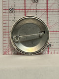 Dog in Heat Beach Button Pinback