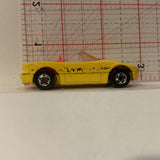 Yellow Convertible ©1990 Hot Wheels Diecast Car FL