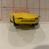 Yellow Convertible ©1990 Hot Wheels Diecast Car FL