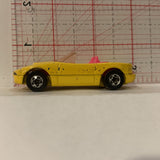 Yellow Convertible ©1990 Hot Wheels Diecast Car FL