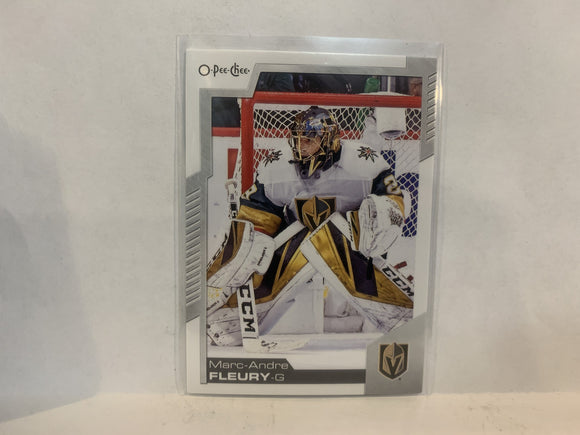 #110 Marc-Andre Fleury Vegas Gloden Kinghts 2020-21 O-PEE-CHEE Hockey Card MT