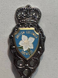 British Columbia Dogwood Flower  Souvenir Spoon