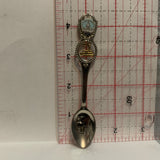 St Louis Cathedral New Orleans Louisiana Steam River Paddle Boat Collectable Souvenir Spoon DZ