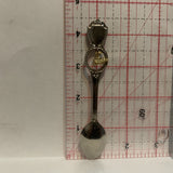 St Louis Cathedral New Orleans Louisiana Steam River Paddle Boat Collectable Souvenir Spoon DZ