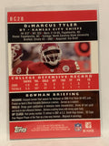 #BC28 Demarcus Tyler Rookie Kansas City Chiefs 2007 Bowman Chrome Football Card NFL