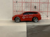 Red Fire Dept  Motor Max Loose Diecast Car