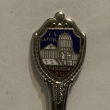 US Capitol Washington DC Collectable Souvenir Spoon DZ