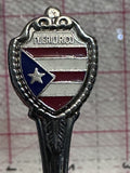 Puerto Rico Flag  Souvenir Spoon