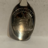 US Capitol Washington DC Collectable Souvenir Spoon DZ