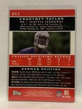 #BC3 Courtney Taylor Rookie Seattle Seahawks 2007 Bowmn Chrome Football Card NFL