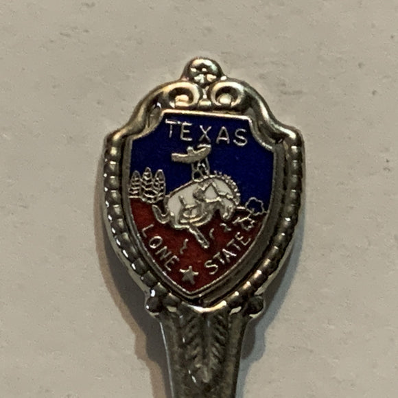 Texas Lone Star State Collectable Souvenir Spoon AU