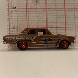 Red Strip Hoppers Easter 2011 Ford Thunder Bolt ©2001 Hot Wheels Diecast Car FL