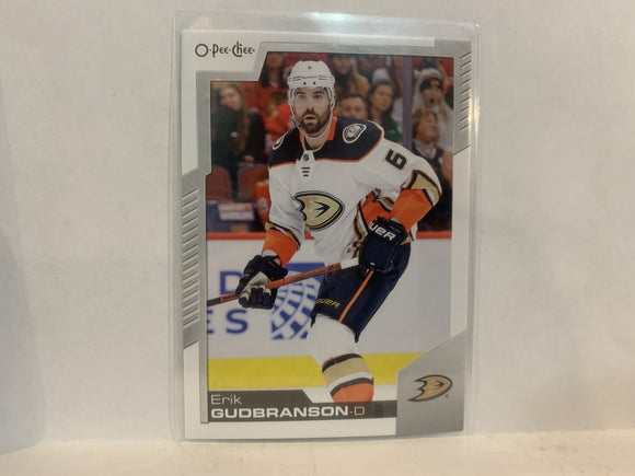 #435 Erik Gudbranson Anaheim Ducks 2020-21 O-PEE-CHEE Hockey Card MU
