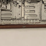 Red Strip Hoppers Easter 2011 Ford Thunder Bolt ©2001 Hot Wheels Diecast Car FL