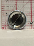 Jumping Lamb Scarf Button Pinback