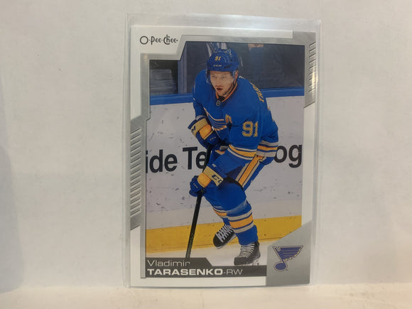 #267 Vladimir Tarasenko St Louis Blues 2020-21 O-PEE-CHEE Hockey Card MU