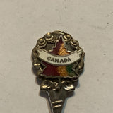 Savona British Columbia Canada Maple Leaf Collectable Souvenir Spoon AV