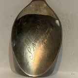 Savona British Columbia Canada Maple Leaf Collectable Souvenir Spoon AV