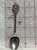 Switserland Suisse Schweiz Switzerland Flag  Souvenir Spoon
