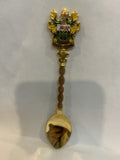 Eckville 1921 1996 Crest Emblem Souvenir Spoon