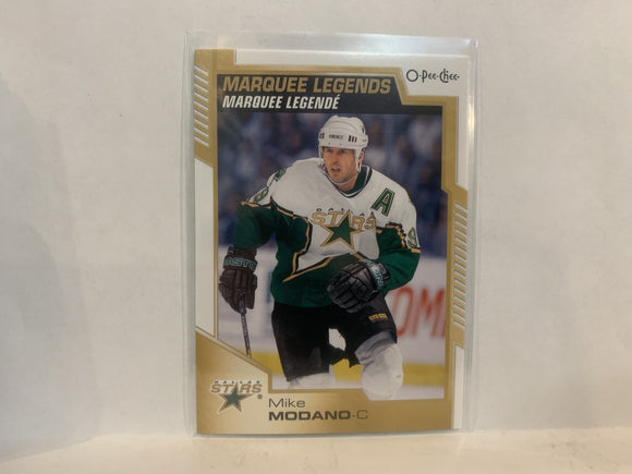 #549 Mike Modanc Marquee Legends Dallas Stars 2020-21 O-PEE-CHEE Hockey Card MU