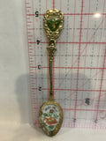 Banff Chair Lift Canada Alberta Wild Rose Souvenir Spoon