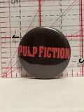 Pulp Past Movie Poster Button Pinback