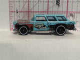 Blue Speed Shop Chevy Nomad FJW69 M14 1969 2017 Hot Wheels Diecast Car