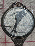 Speed Skating Thank You Martin  Souvenir Spoon