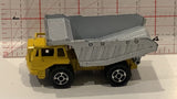 Yellow Benne Carrier Dump Truck 1/100 Majorette Toy Diecast Car