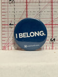 I Belong One Church Button Pinback