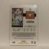 #418 Collin Johnson Rookie Texas Longhorns 2020 Score Football Card LA