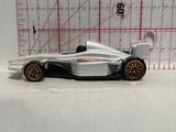 Grey F1 Racer R0227 1998 F49 Hot Wheels Diecast Car