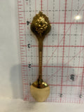 Sylvan Lake Alberta Wild Rose Souvenir Spoon