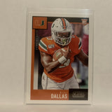 #392 DeeJay Dallas Rookie Miami Hurricanes 2020 Score Football Card LA