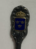 Three Crowns Sweden Emblem Souvenir Spoon