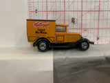 Brown Kellogg's Frosted Mini Wheats Model A Ford 1979 Matchbox Loose Diecast Car