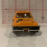Orange Construction Pick up Truck Unbranded Diecast Car FM