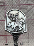 RCMP GRC Royal Canadian Mounted Police Pewter  Souvenir Spoon