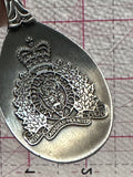 RCMP GRC Royal Canadian Mounted Police Pewter  Souvenir Spoon