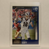 #301 Jared Goff Los Angeles Rams 2020 Score Football Card LA