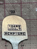 RCMP GRC Royal Canadian Mounted Police Pewter  Souvenir Spoon