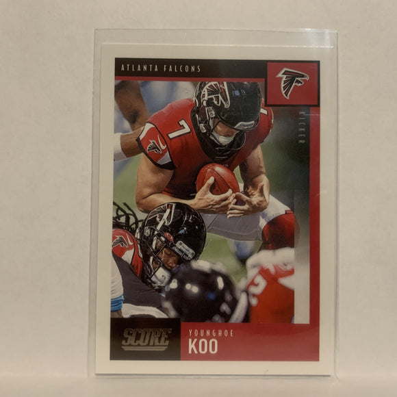 #256 Younghoe Koo Atlanta Falcons 2020 Score Football Card LA