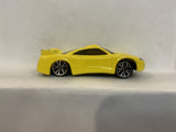 Yellow Sports Racer  Motor Max Loose Diecast Car